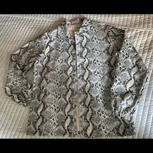 Love Culture | Love + Harmony | Snakeskin Jacket